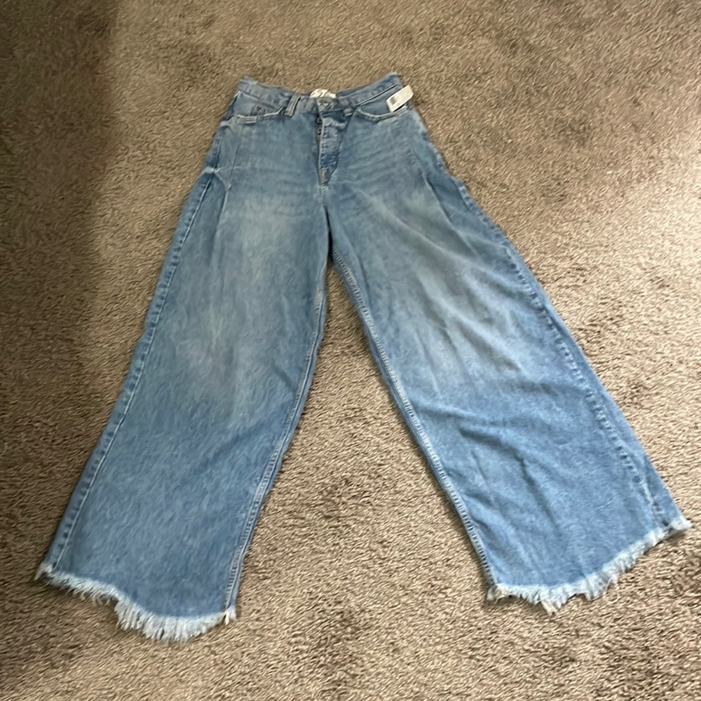 Free People Old West Slouchy Jeans